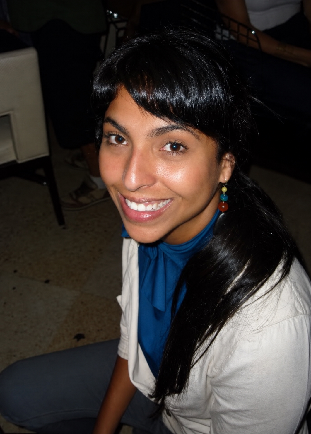 A younger Angela before beginning her medical career